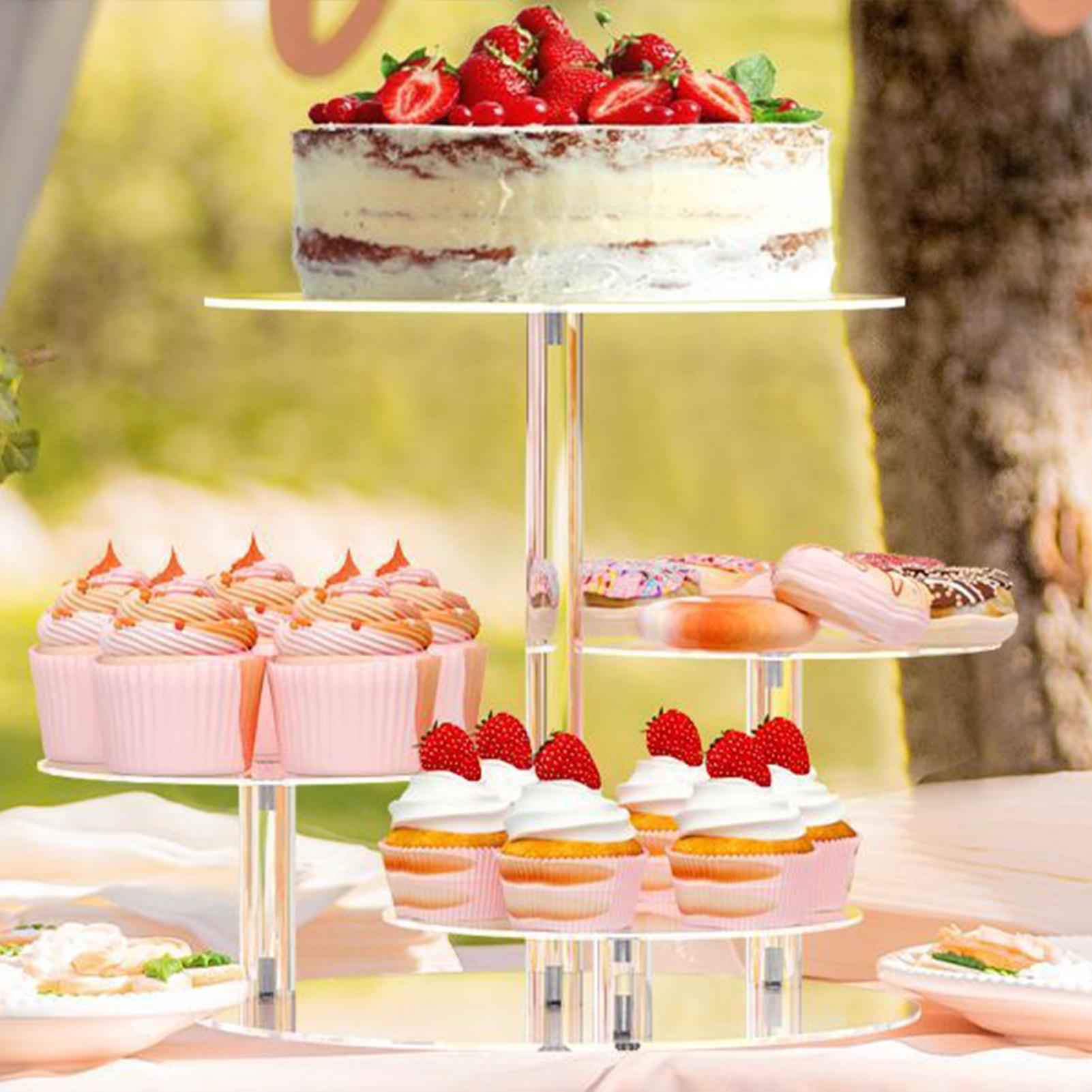 Cupcake Holder Stand Acrylic 4 - Cupcake Stand Tier avis et prix