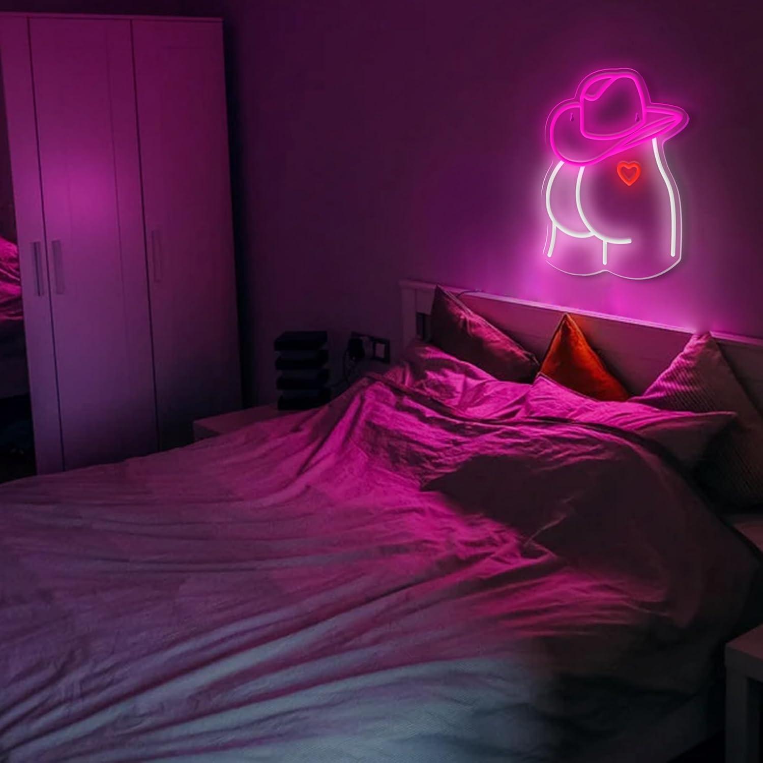 Cowgirl Neon Sign Dimmable LED - Neon Sign Party avis et prix