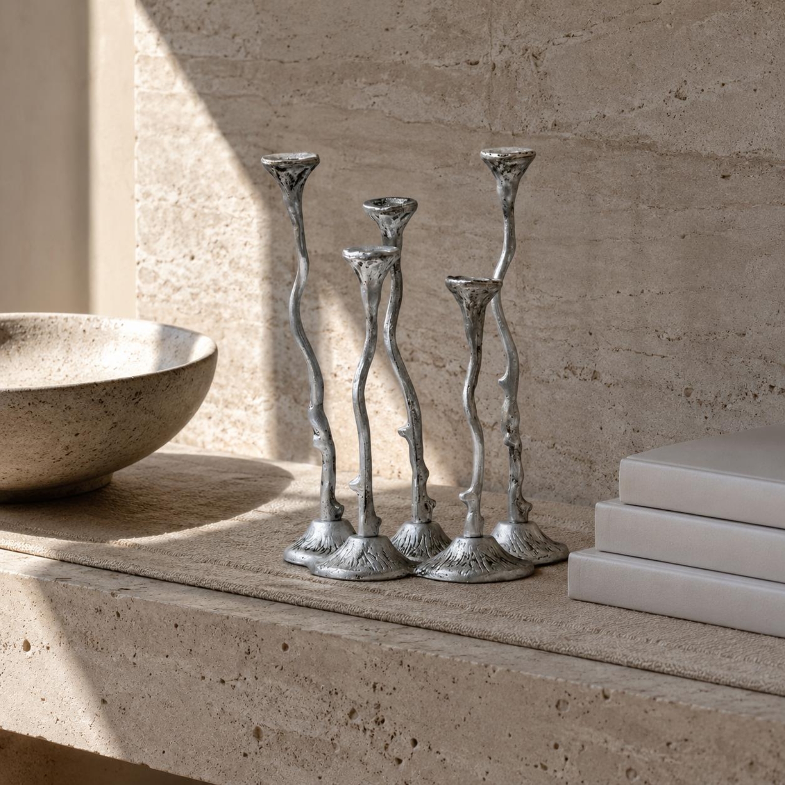 Cast Aluminum Candle Holder De - Centerpiece Stick avis et prix