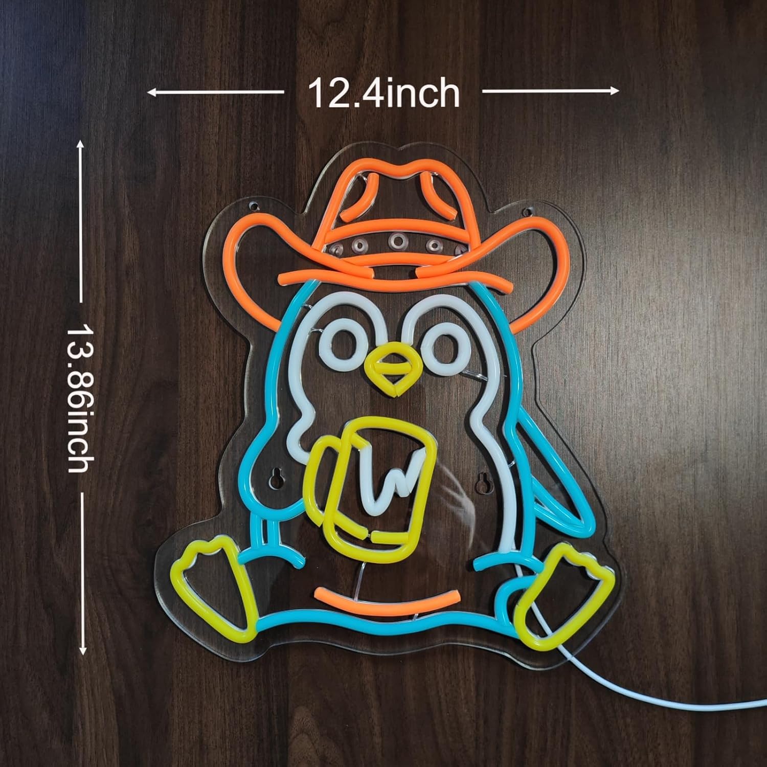 Penguin Neon Sign USB Powered  - Neon Sign Party avis et prix