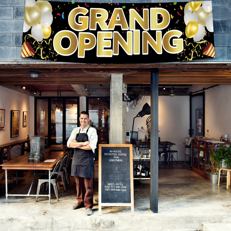 VIKAMA Grand Opening Banner, N - Party Event Supply Store avis et prix