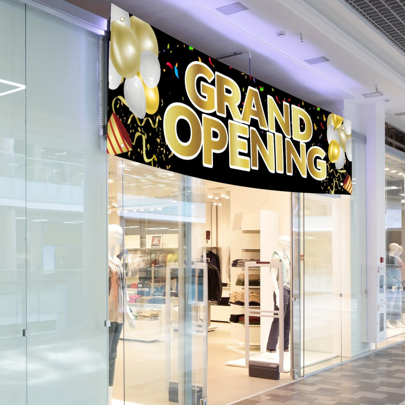 VIKAMA Grand Opening Banner, N - Party Event Supply Store avis et prix