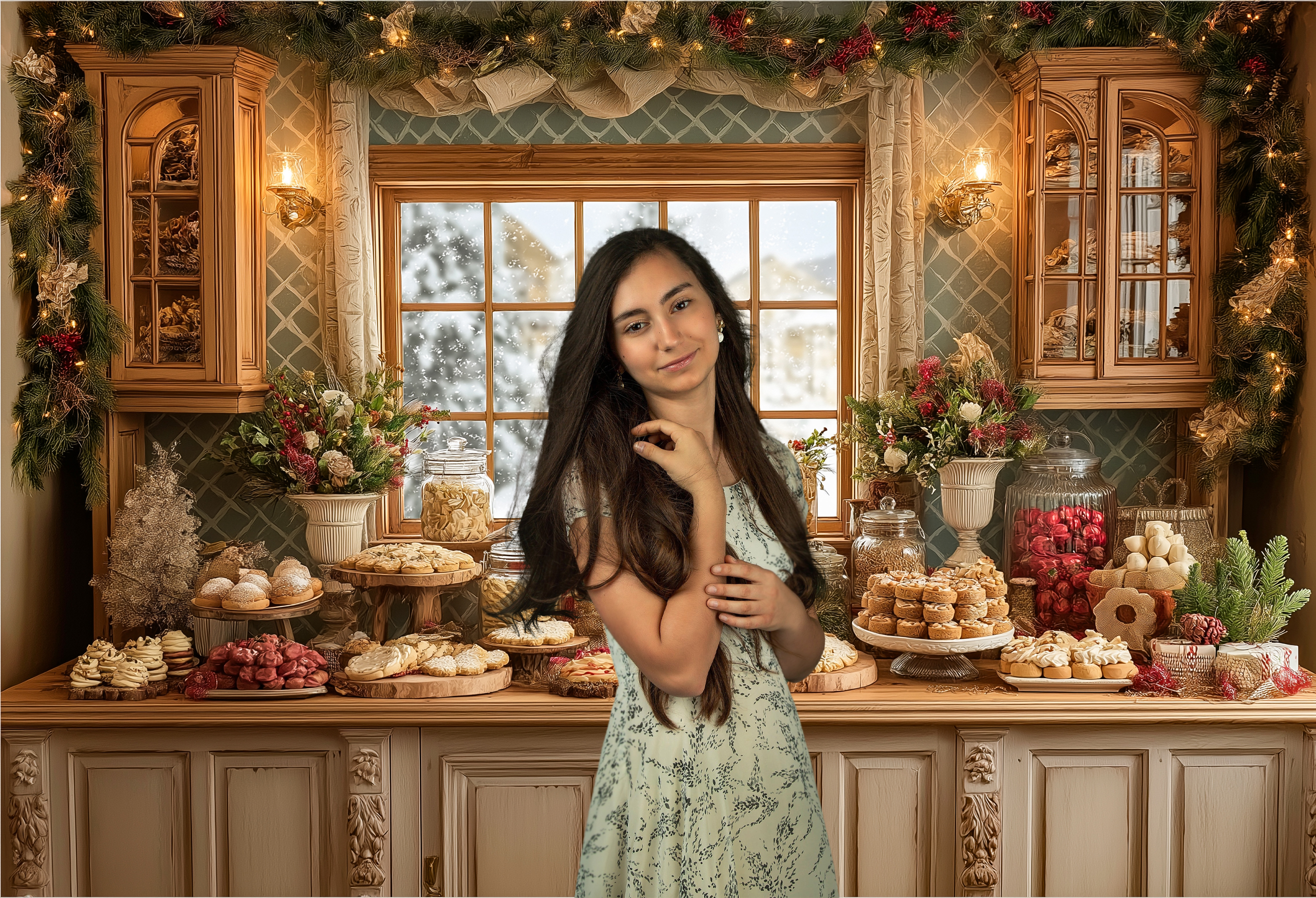 Christmas-Themed Dessert Table - Dessert Table Backdrop avis et prix