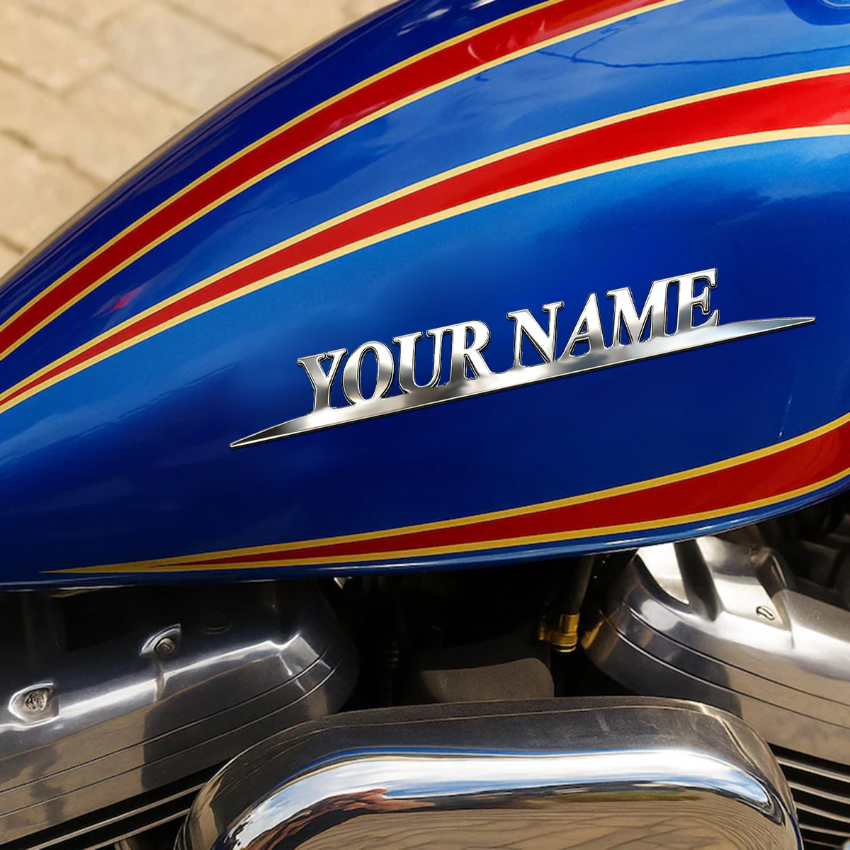 Metal Trendy YOUR NAME Sticker - Event Suppliers avis et prix