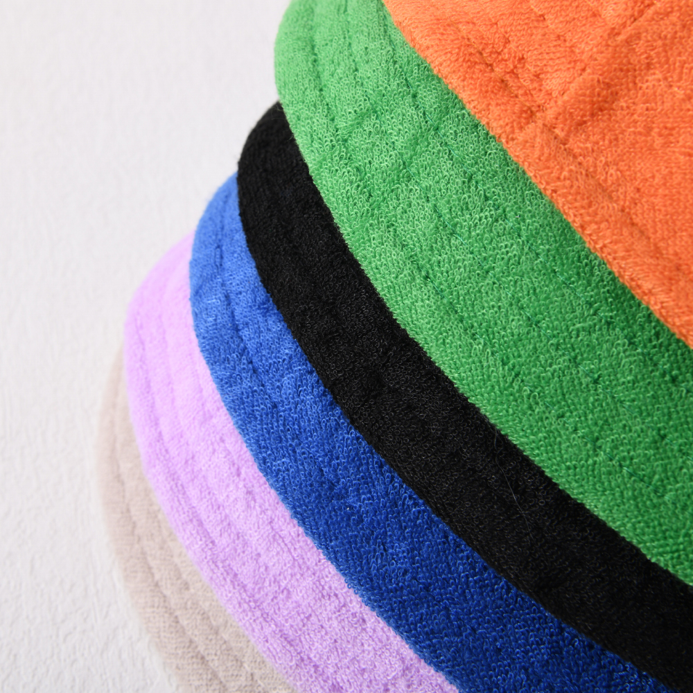 Simple Terry Cloth Towel Bucke - Cotton Candy Cone avis et prix