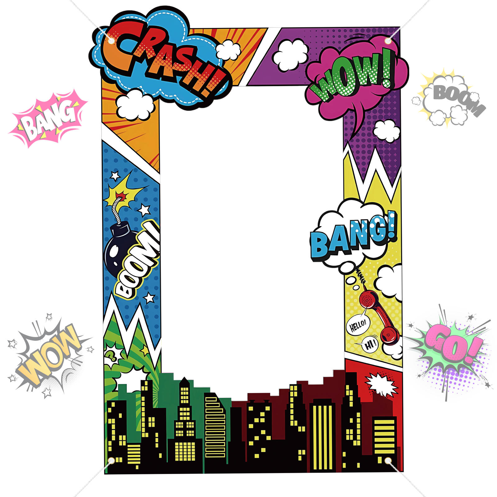 Super Hero Photo Prop Hero Bir - Photo Booth Frame avis et prix