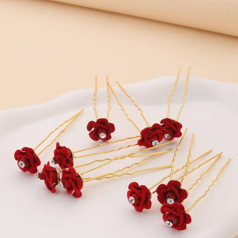 10Pcs Rose Hair Accessories We - Event Suppliers avis et prix