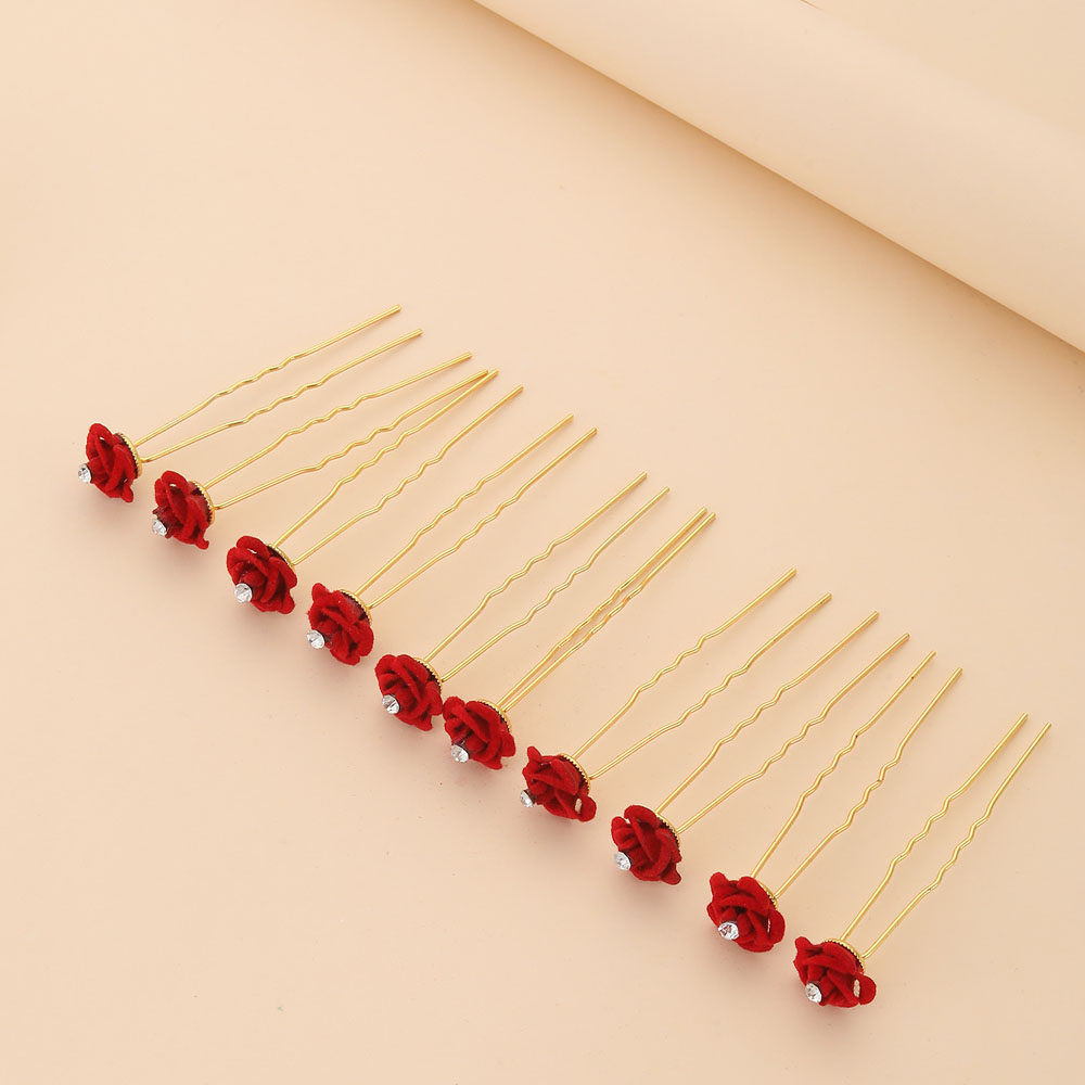 10Pcs Rose Hair Accessories We - Event Suppliers avis et prix