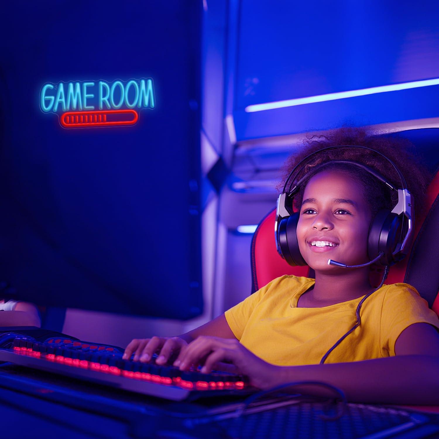 Game Room Neon Sign USB Powere - Event & Party Supply Photos avis et prix