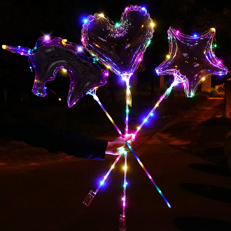 1 Set LED Clear Balloon Transp - Led Balloon Light avis et prix