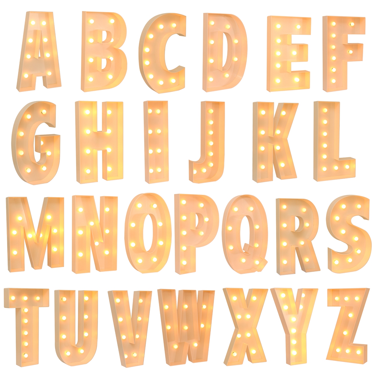 91.5CM Giant Letter Led Light  - Led Balloon Light avis et prix