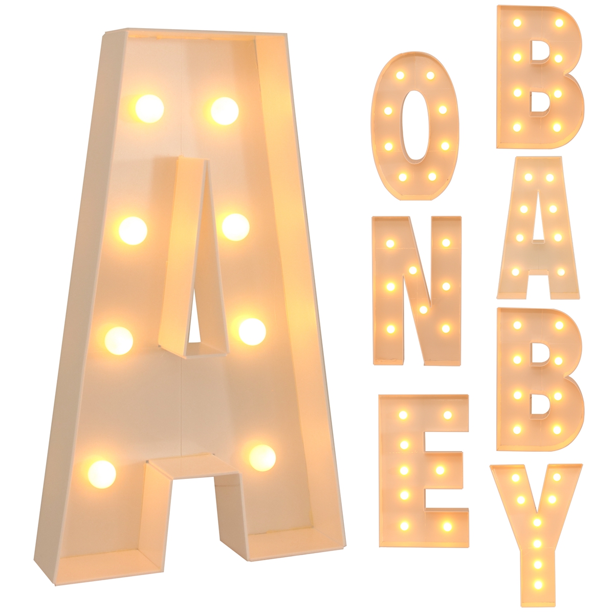 91.5CM Giant Letter Led Light  - Led Balloon Light avis et prix