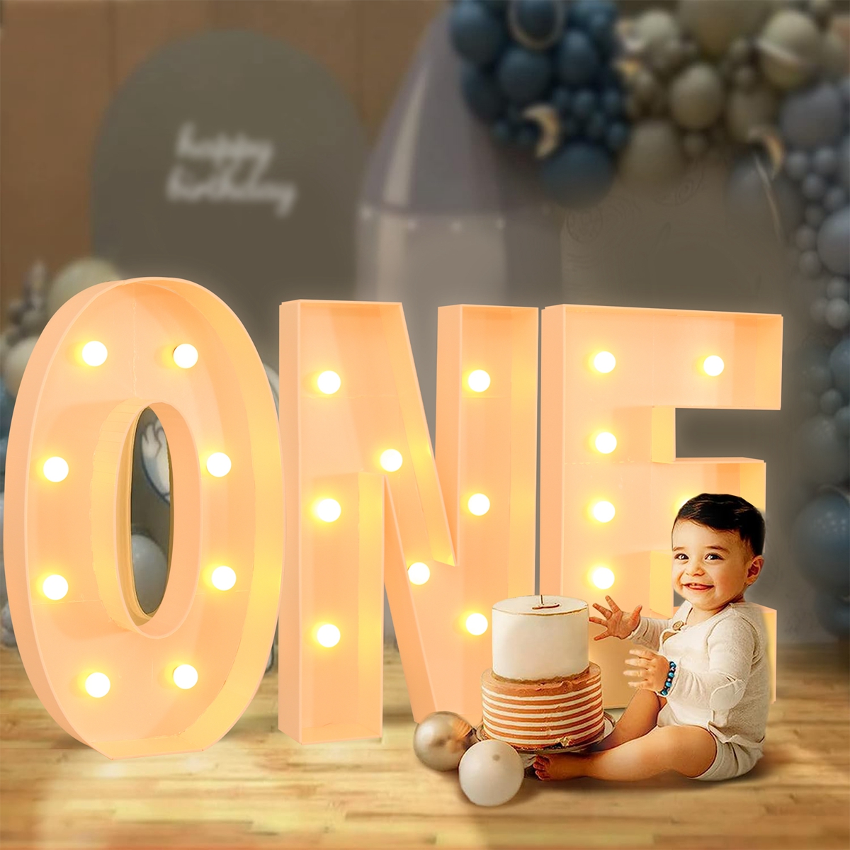 91.5CM Giant Letter Led Light  - Led Balloon Light avis et prix