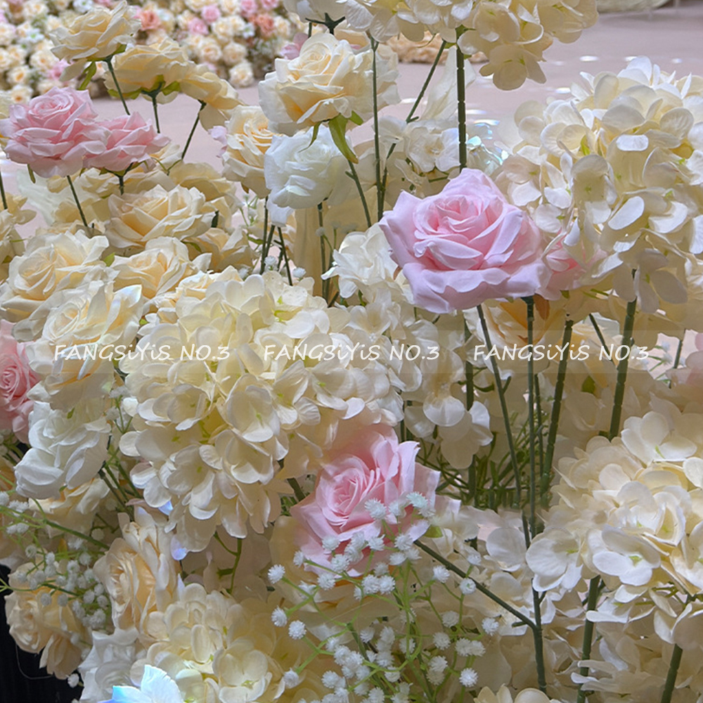 Luxury Champagne Pink Rose Art - Flower Wall Panel avis et prix