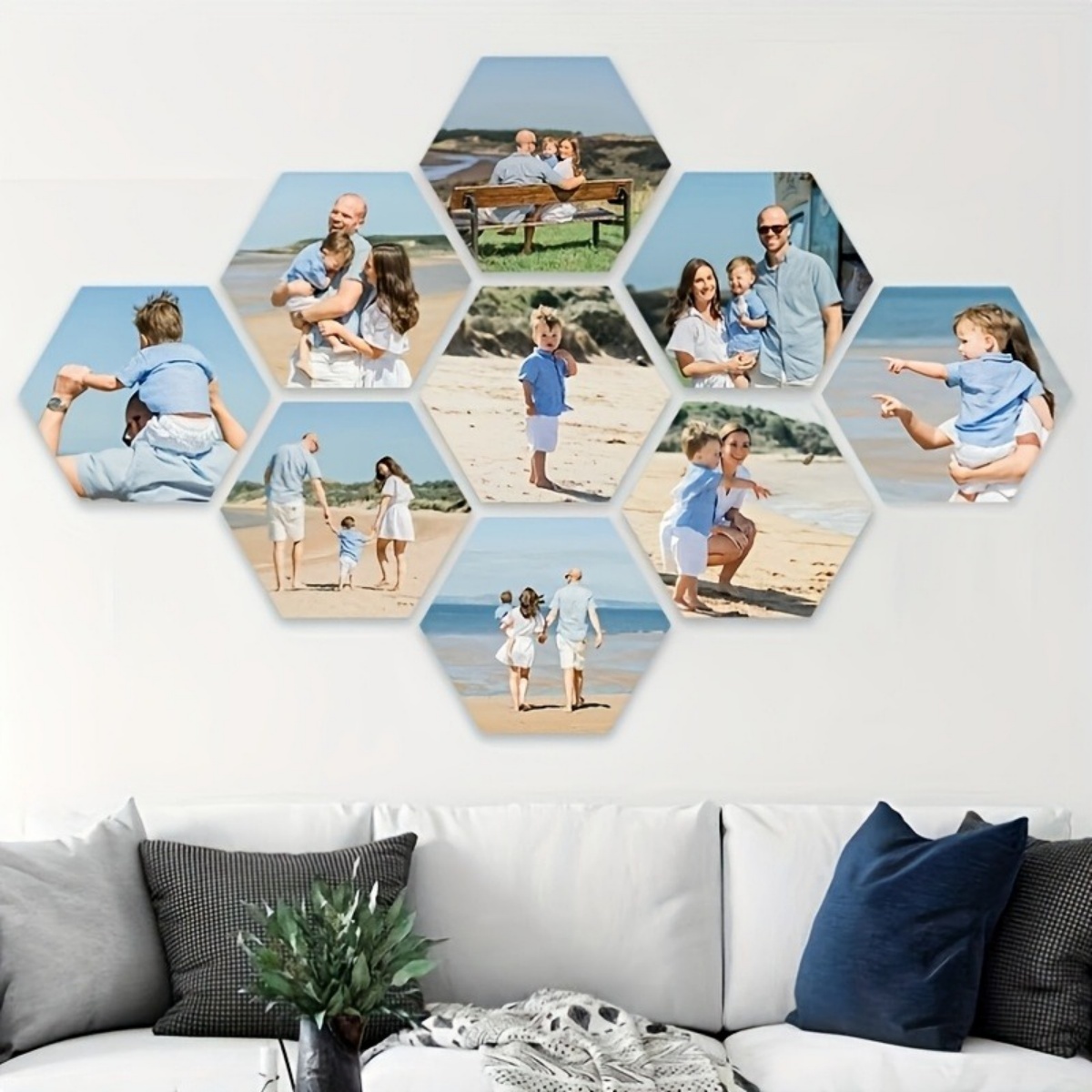 Custom Wall Decor — Modern Hex - Eve Party avis et prix