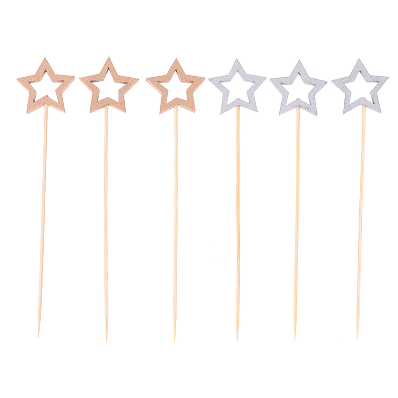 50/100Pcs Star Disposable Bamb - Centerpiece Stick avis et prix