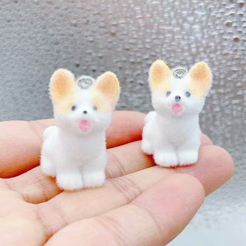 10pcs Flocked Dog Cartoon 3D A - Event Party avis et prix