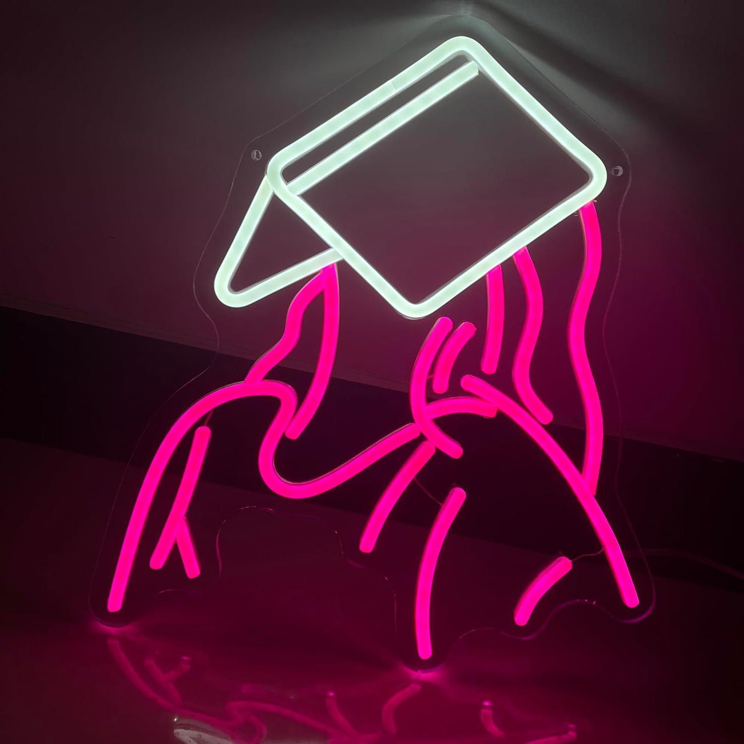 Reading Girl Neon Sign USB Dim - Neon Sign Party avis et prix