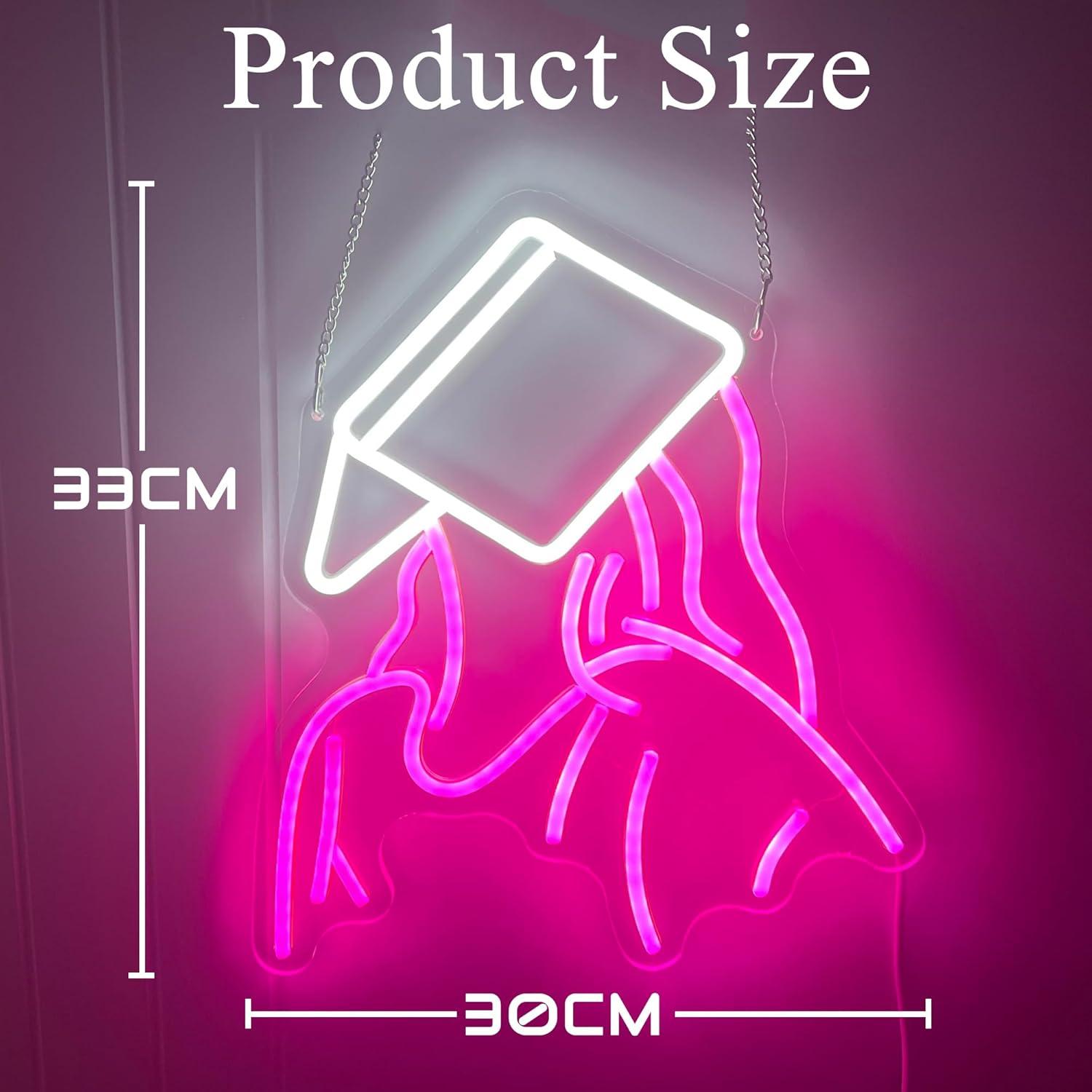 Reading Girl Neon Sign USB Dim - Neon Sign Party avis et prix