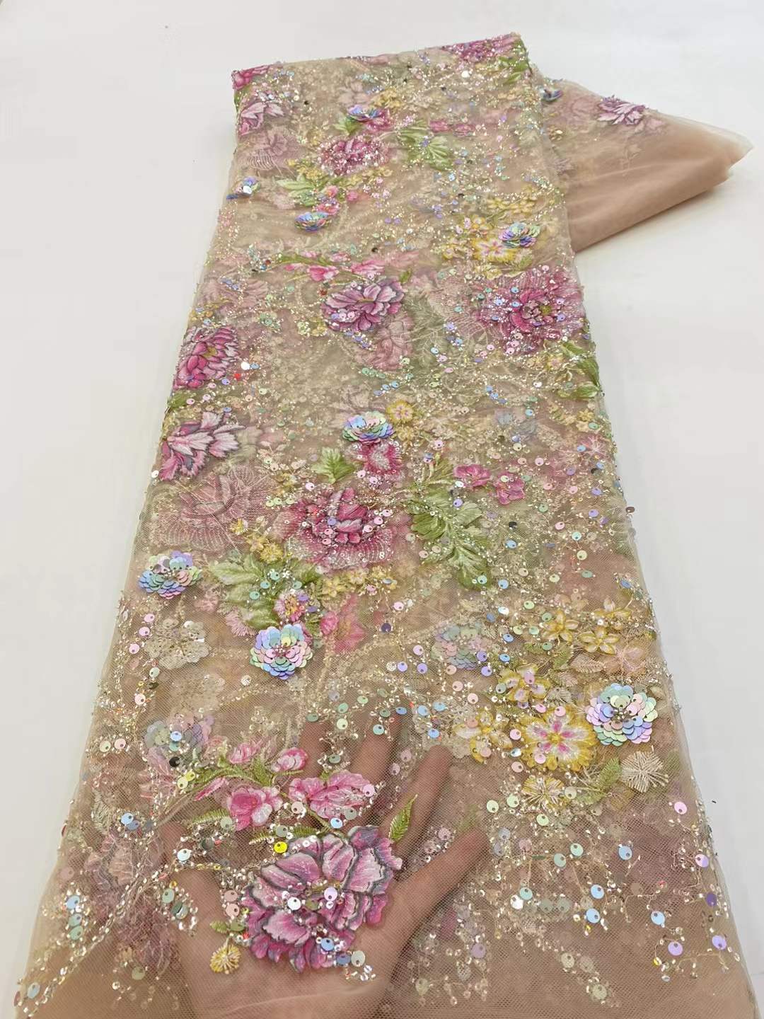 African Lace Fabric 2026 High  - Glitter Tablecloth avis et prix