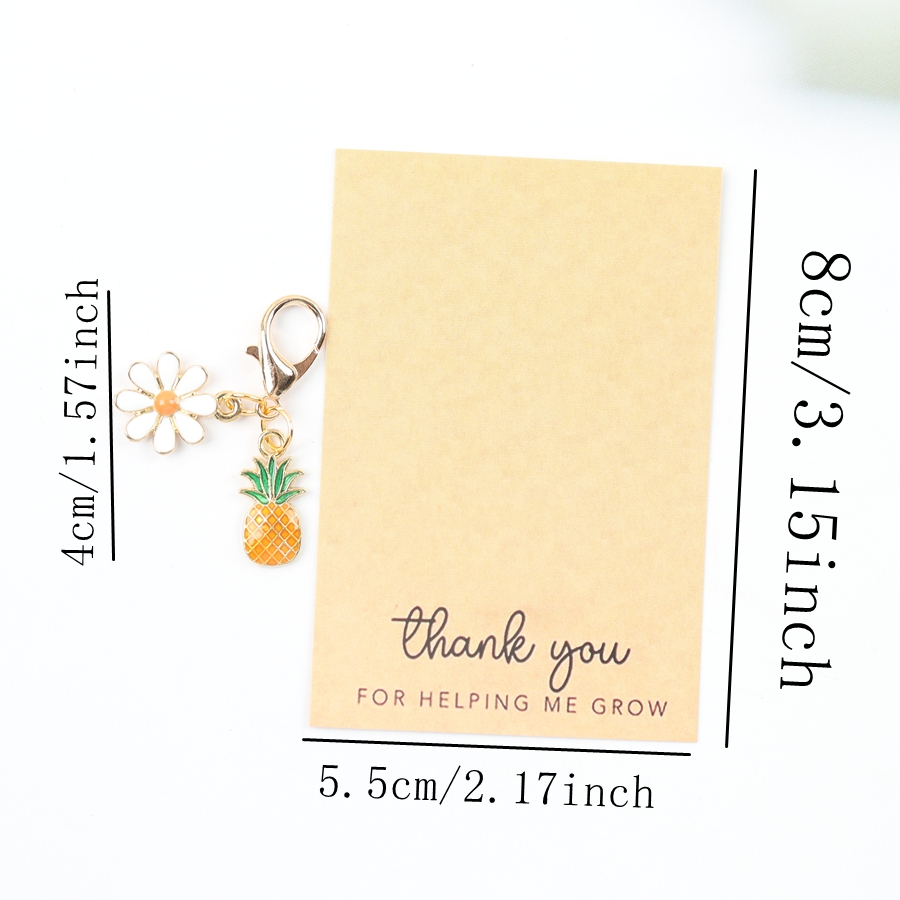 10 Mini Pineapple Keychains, w - Event Party avis et prix