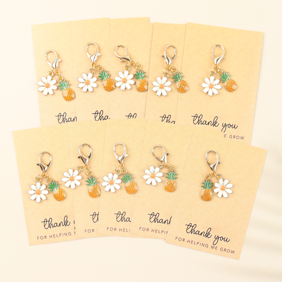 10 Mini Pineapple Keychains, w - Event Party avis et prix