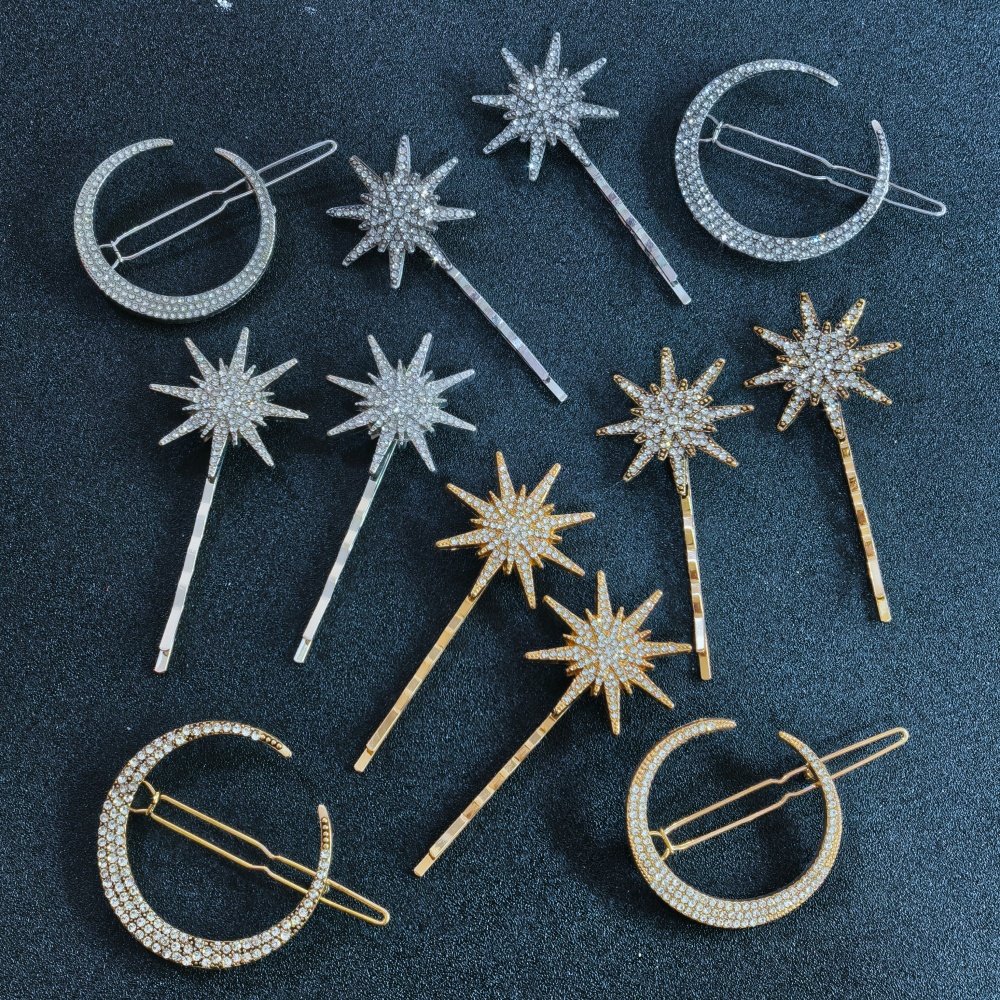 3/4 pcs set Crystal Star Hairp - Event Suppliers avis et prix