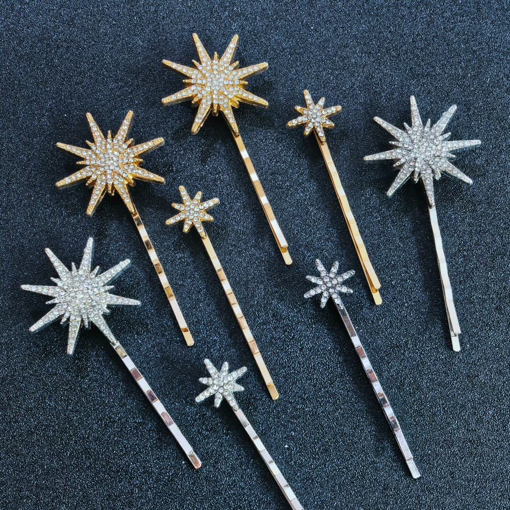 3/4 pcs set Crystal Star Hairp - Event Suppliers avis et prix