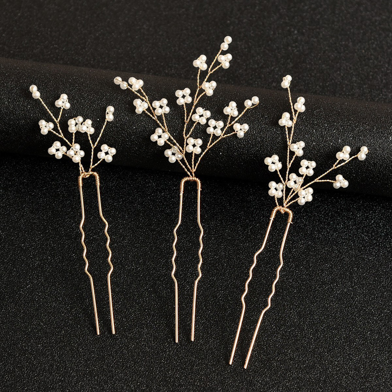 3PCS Wedding U Shape Hair Clip - Event Suppliers avis et prix