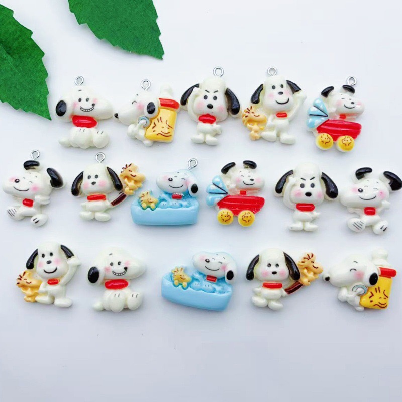 12pcs resin cartoon dog pendan - Event Party avis et prix