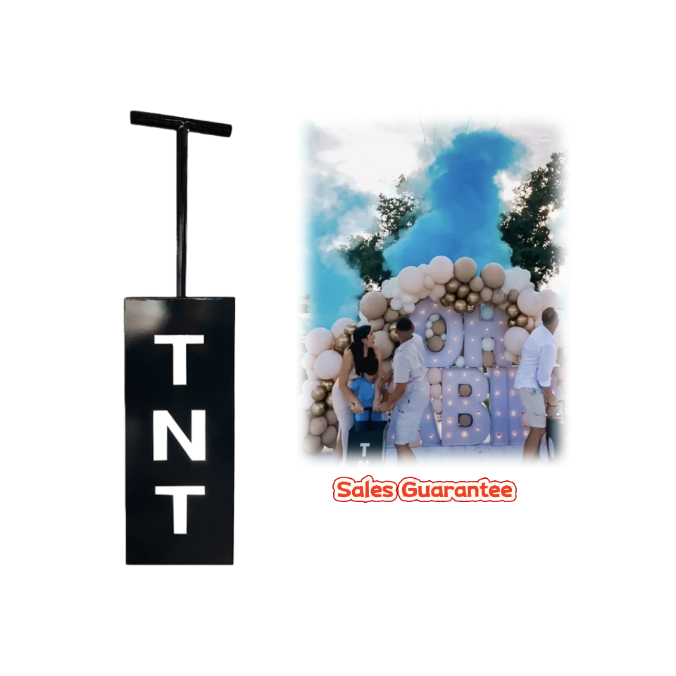 TNT Control Cannon Gender Reve - Confetti Cannon Tube avis et prix