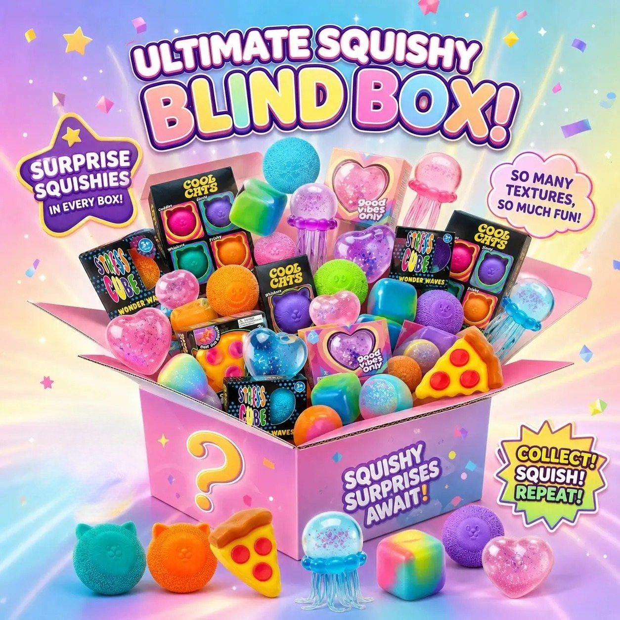 100+ Pieces Assorted Squishy F - Event Party avis et prix