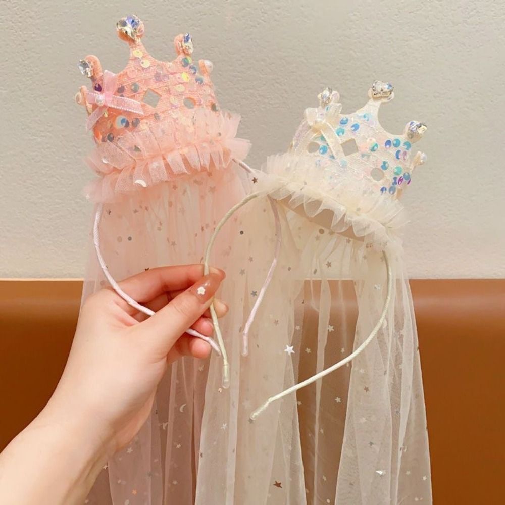 Sparkly Princess Crown Veil He - Glitter Tablecloth avis et prix