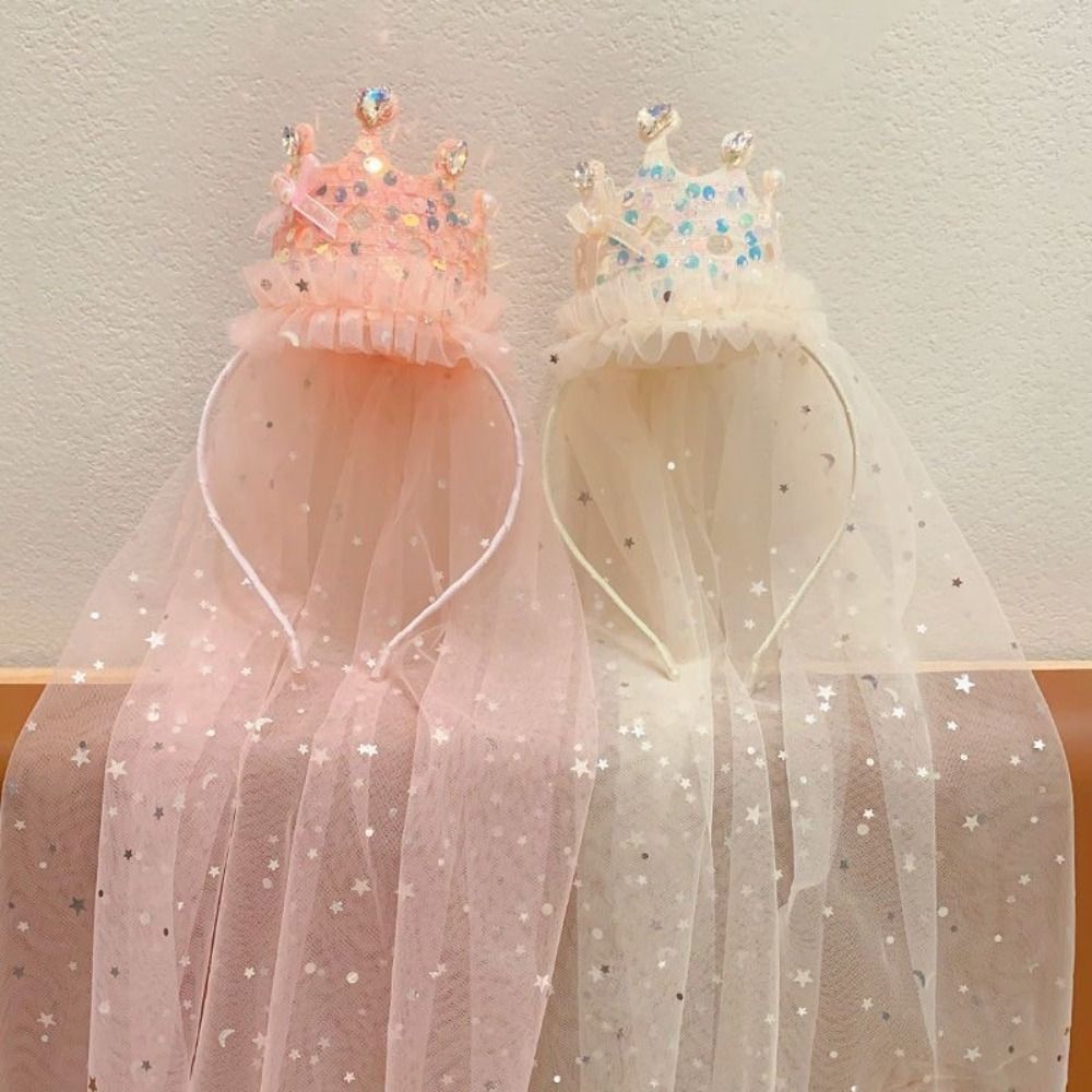 Sparkly Princess Crown Veil He - Glitter Tablecloth avis et prix
