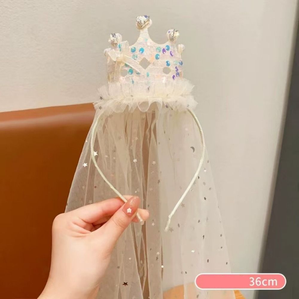 Sparkly Princess Crown Veil He - Glitter Tablecloth avis et prix
