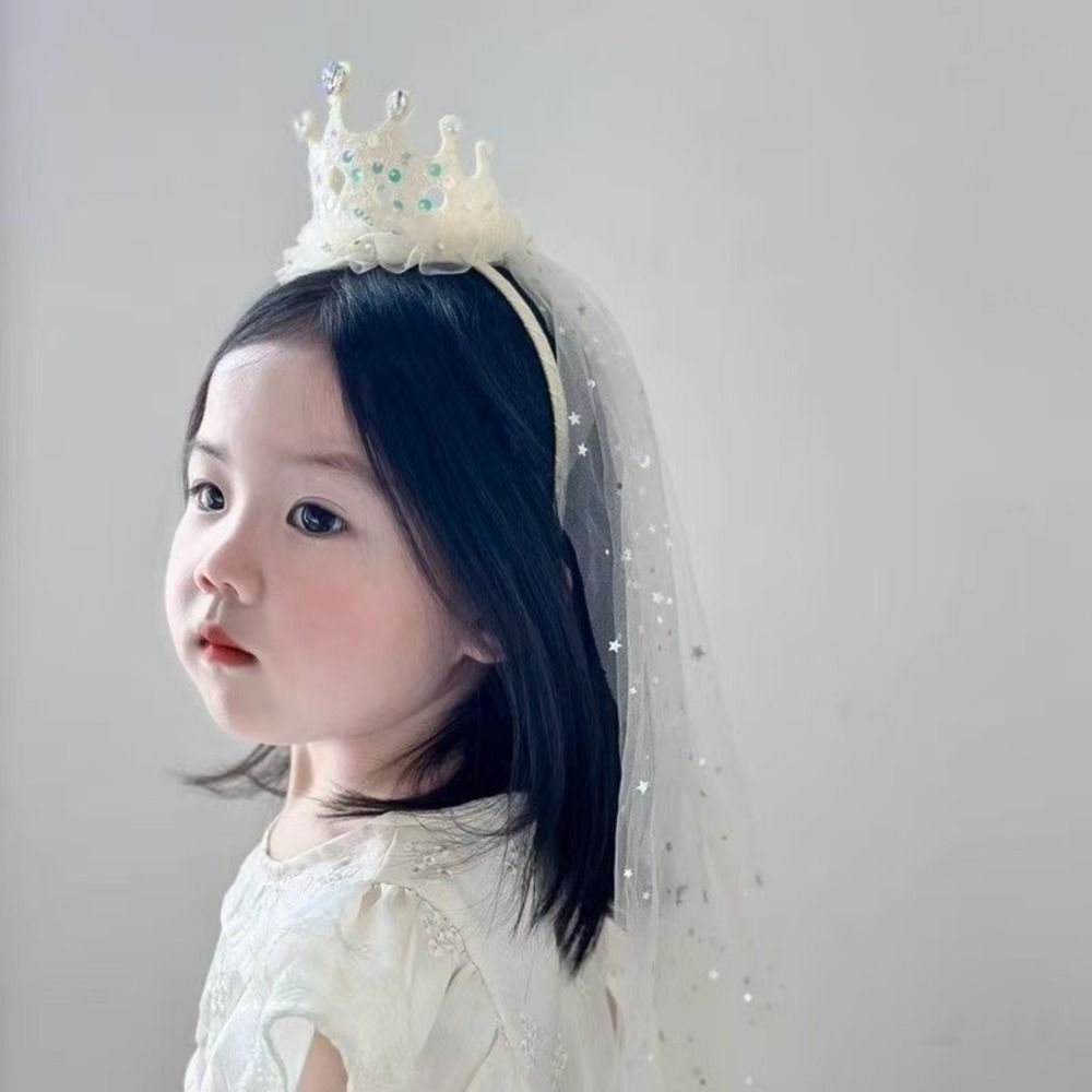 Sparkly Princess Crown Veil He - Glitter Tablecloth avis et prix