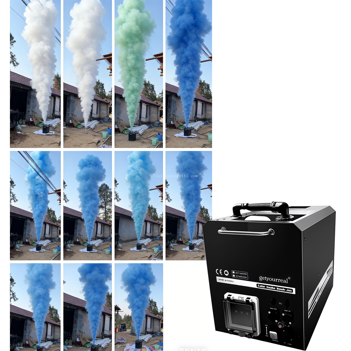 Event Color Smoke Machine Remo - Confetti Cannon Tube avis et prix