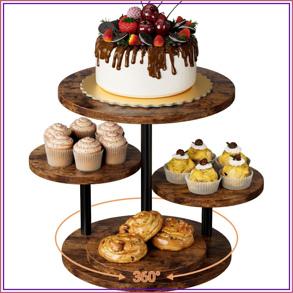 4 Tier Cupcake Stand for 50 Cu - Cupcake Stand Tier avis et prix