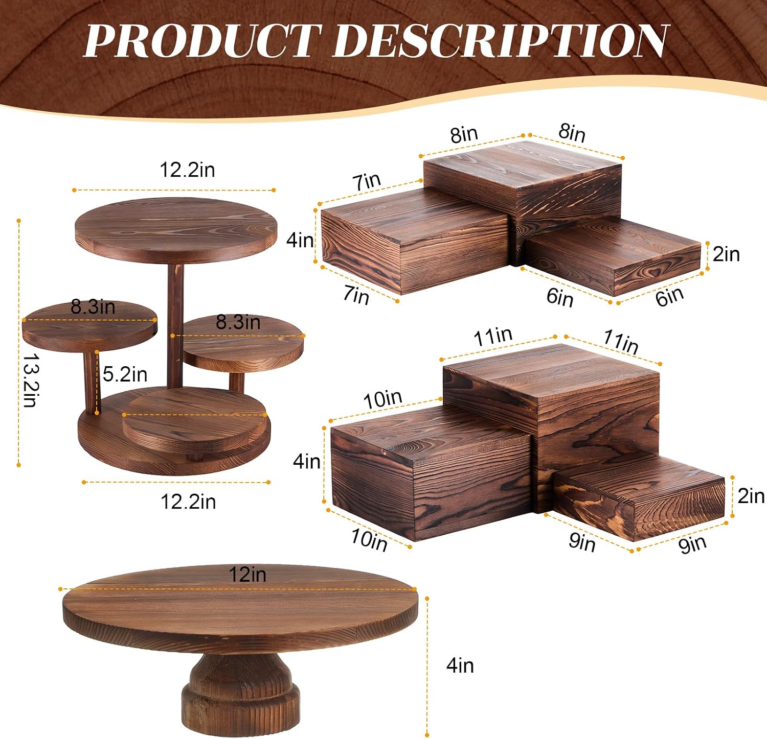 4 Tier Round Cupcake Tower Sta - Cupcake Stand Tier avis et prix