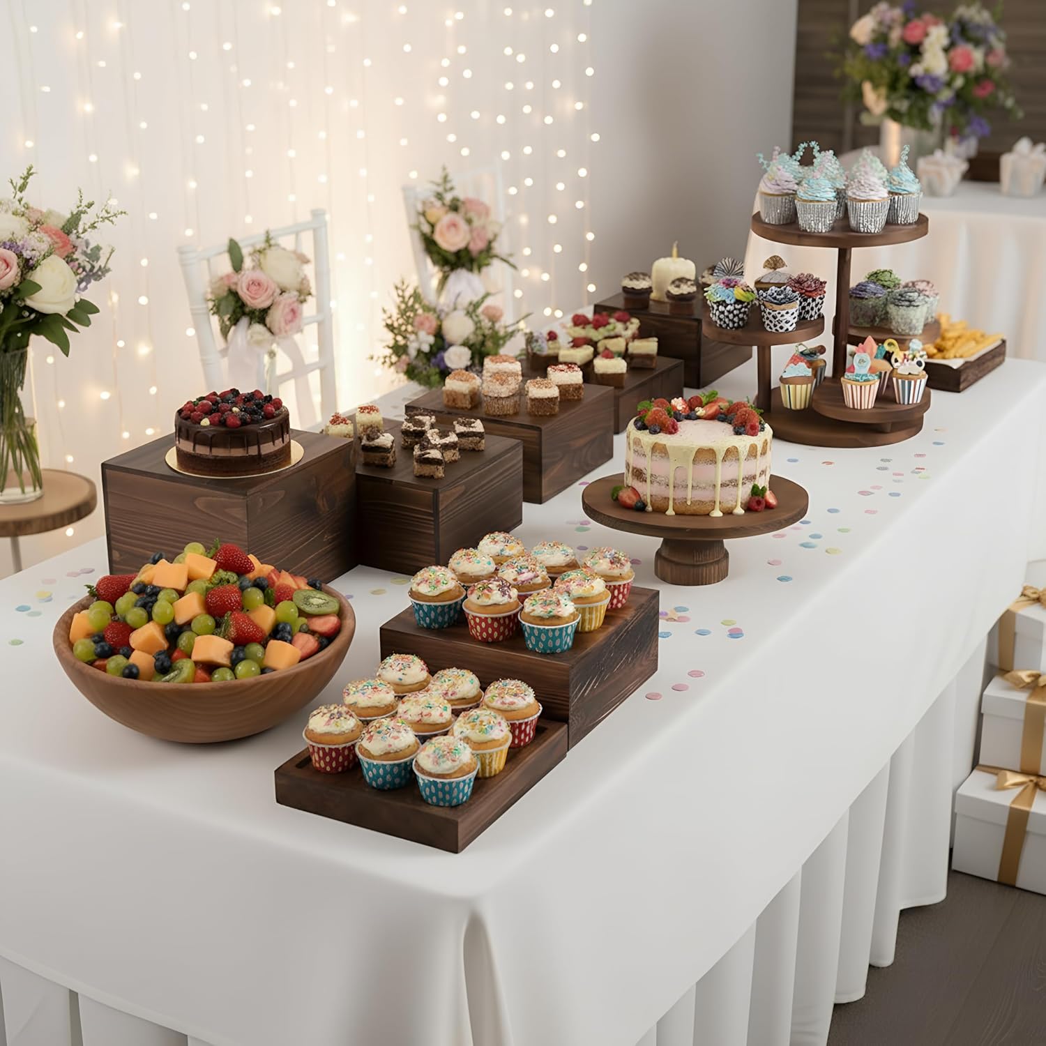 4 Tier Round Cupcake Tower Sta - Cupcake Stand Tier avis et prix