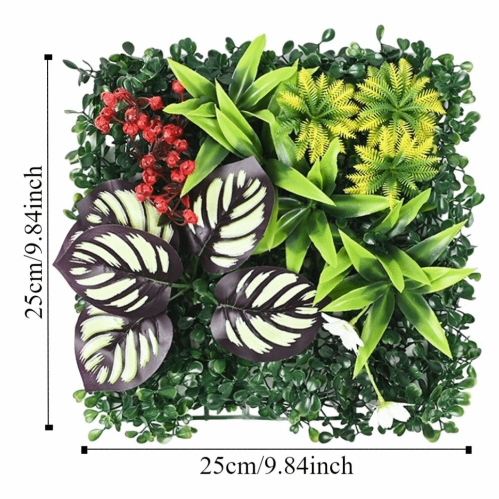 DIY Artificial Plant Wall Pane - Flower Wall Panel avis et prix
