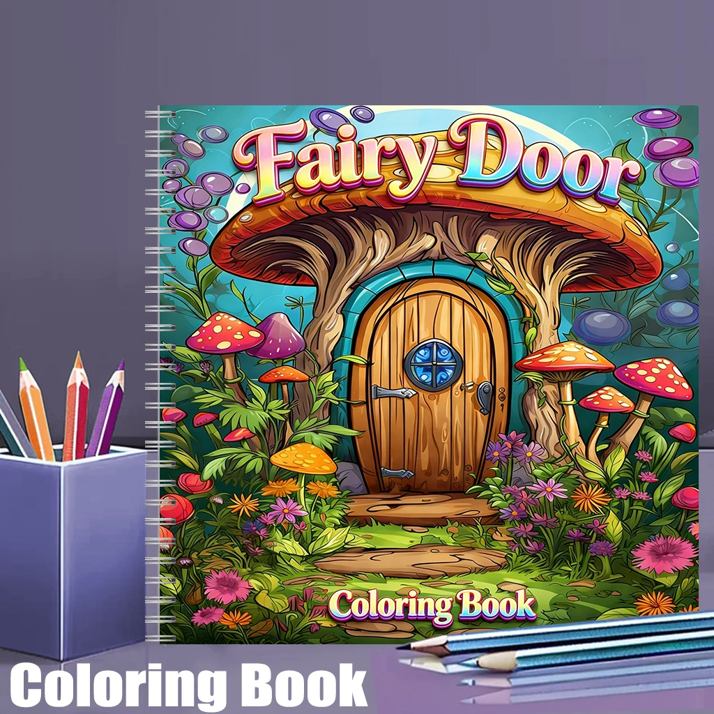 Coloring Book Fairy Door for A - Supply Event avis et prix