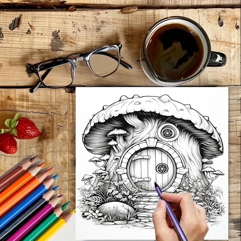 Coloring Book Fairy Door for A - Supply Event avis et prix