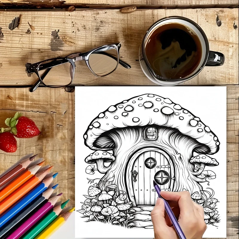 Coloring Book Fairy Door for A - Supply Event avis et prix