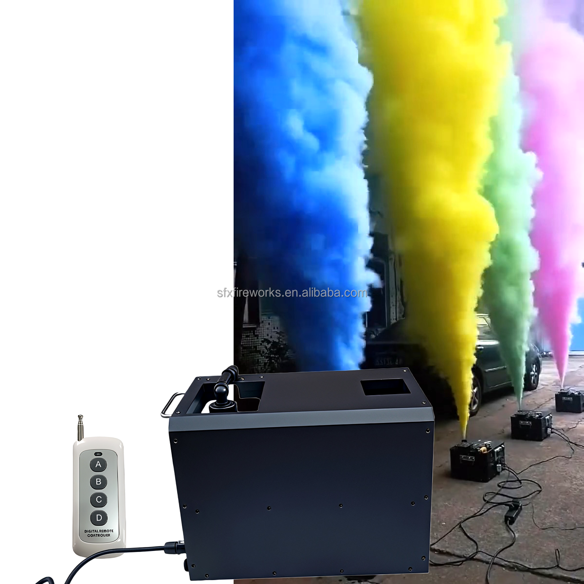 Super Powerful DMX Remote Cont - Confetti Cannon Tube avis et prix