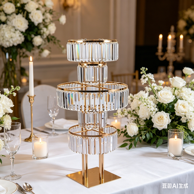 4 PCS Flower Rack Crystal Road - Party Event Supply Store avis et prix