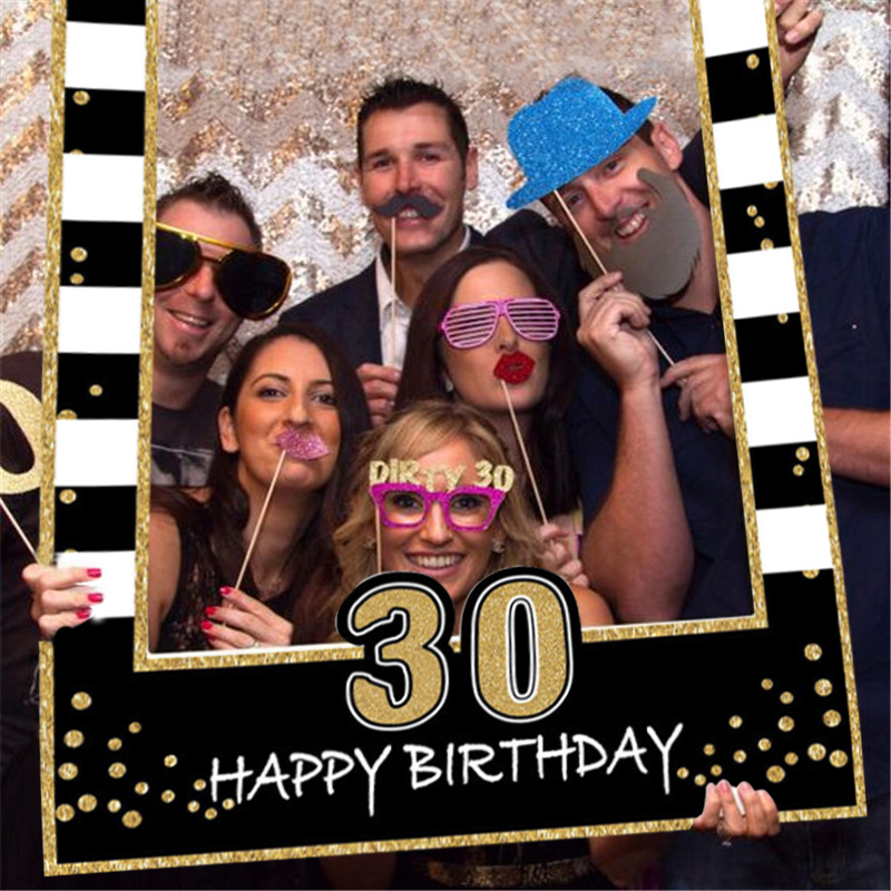 1 16 18 21 30 35 40 50 60 Birt - Photo Booth Frame avis et prix