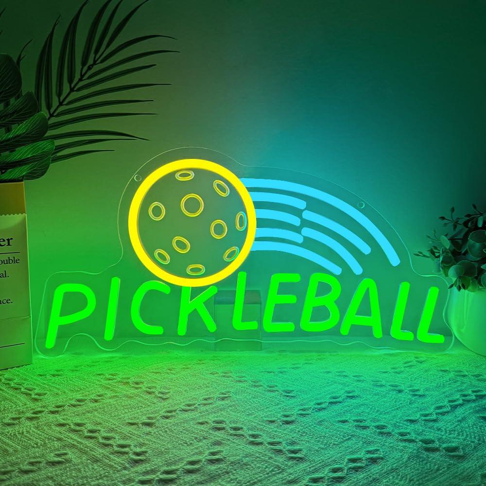 Pickleball Neon Sign USB Dimma - Neon Sign Party avis et prix