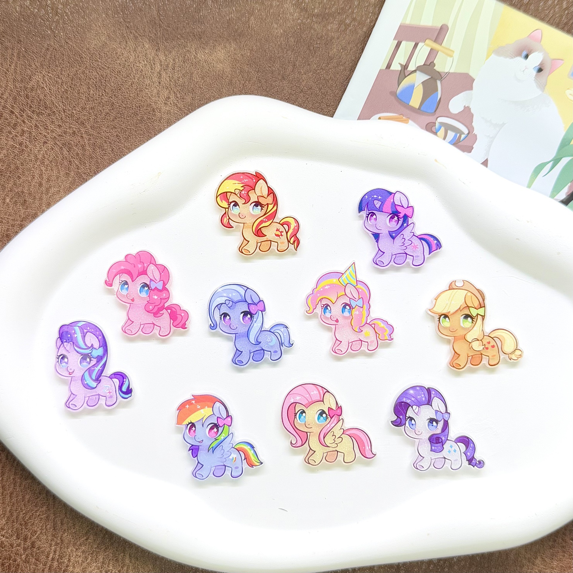 10pcs Cartoon Cute Super Q Pon - Event Party avis et prix