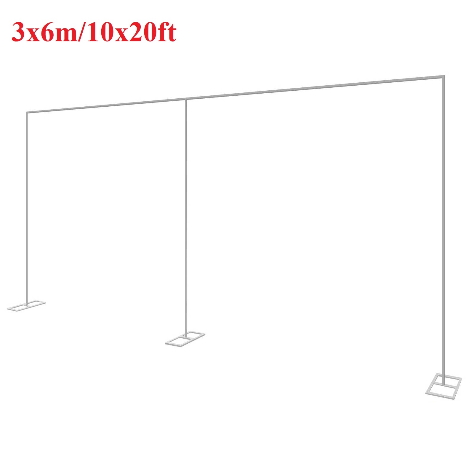 3x6m/10x20ft Metal Wedding Arc - Photo Booth Frame avis et prix